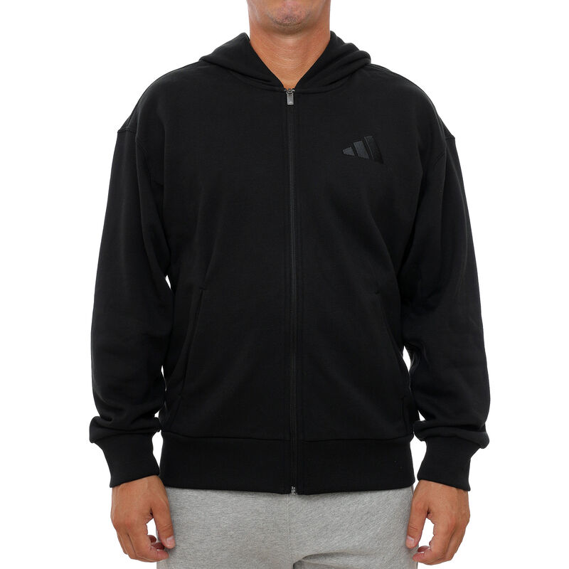 Muški duks sa zipom i kapuljačom adidas M a szn ft fz