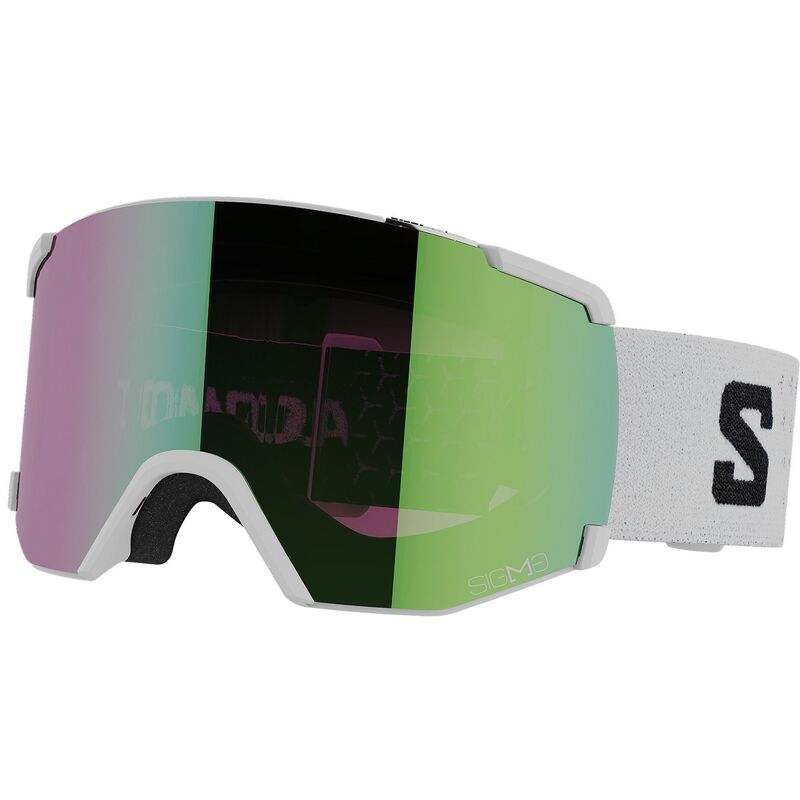 Muške naočare za skijanje Salomon Ski s/view sigma white