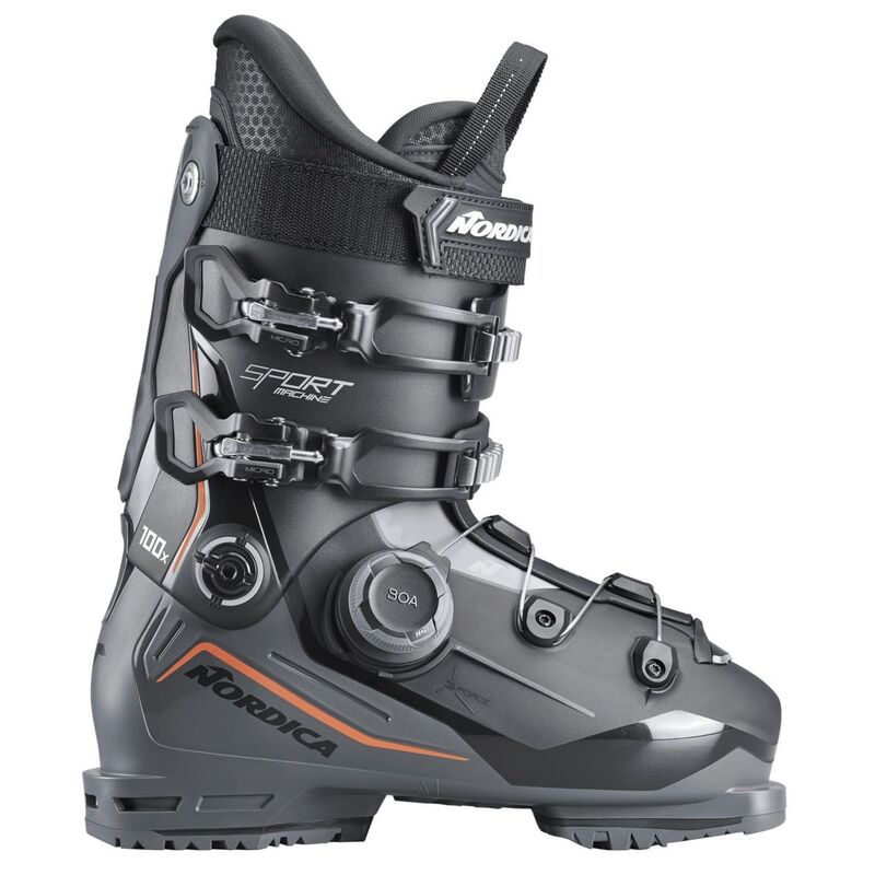 Muške pancerice za skijanje Nordica Sportmach3 100x b black