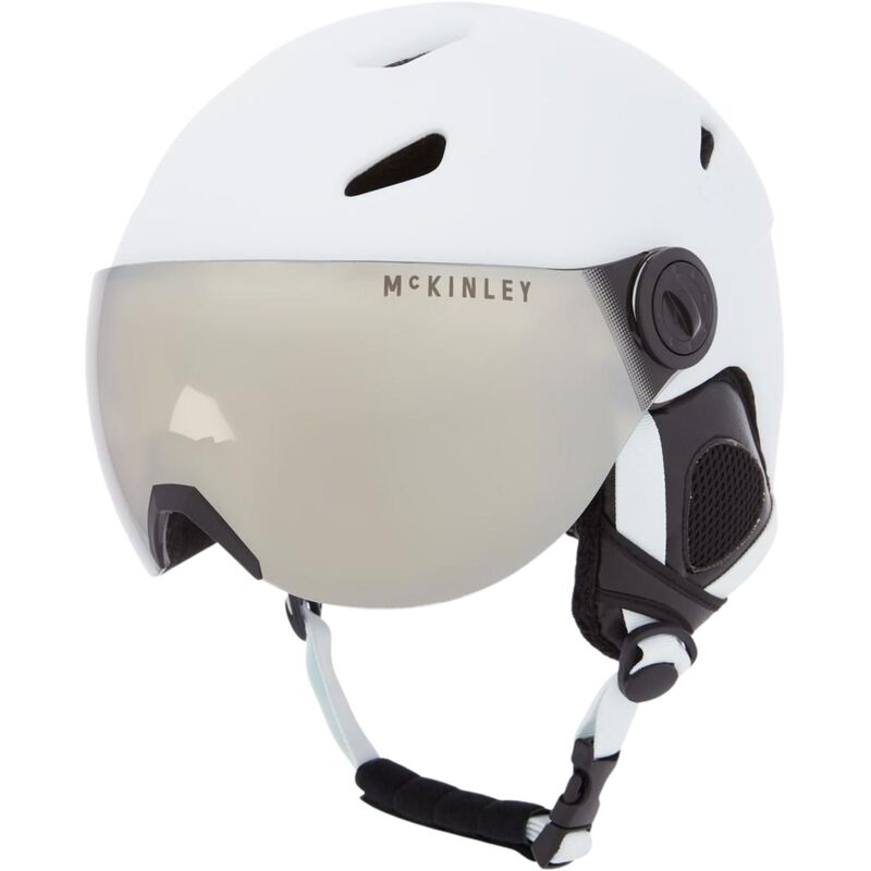 Unisex kaciga za skijanje Mckinley Pulse s2 visor hs-016 whi