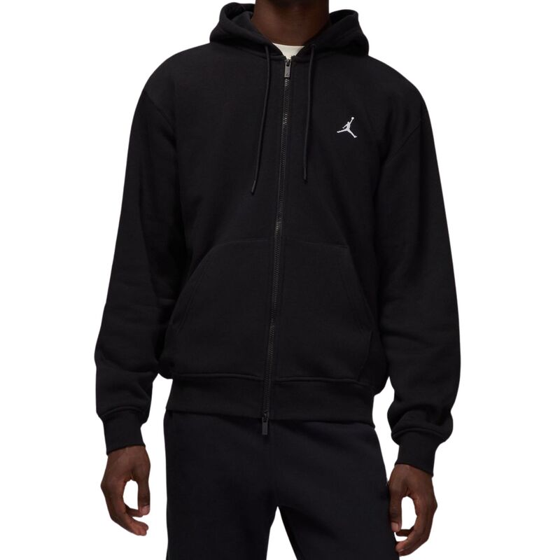 Muški duks sa zipom i kapuljačom Nike M j brkln flc fz