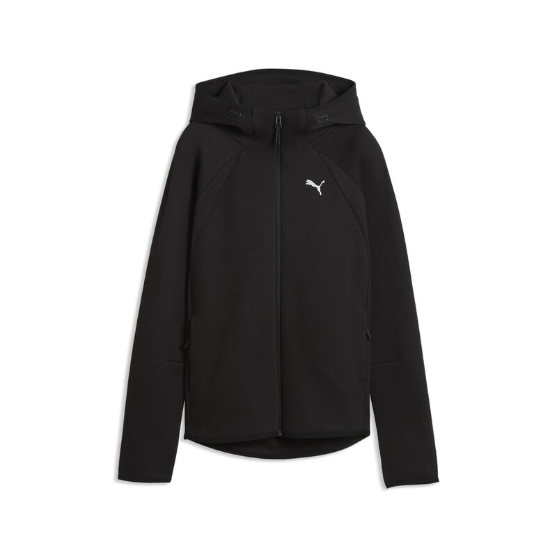 Ženski duks sa zipom i kapuljačom Puma Evostripe full-zip hoodie dk