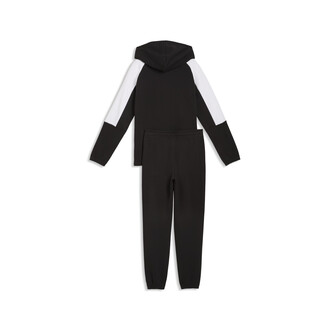 Dečija trenerka Puma Ess block hooded full-zip sweat suit tr b