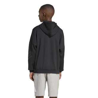 Dečiji duks sa zipom i kapuljačom adidas J fi 3s fz hd