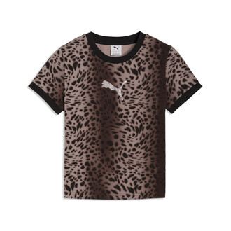 Ženska majica Puma Ess graphics leo luxe bedazzled slim tee
