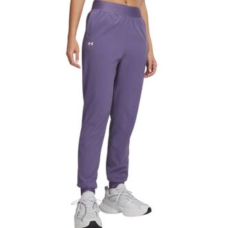 Ženska trenerka donji deo Under Armour rival hi rise woven pant