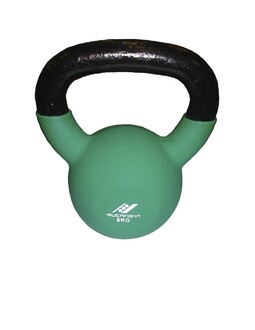 TEGOVI ZVONO NEOPRENE KETTLE BELL 6 KG GREEN