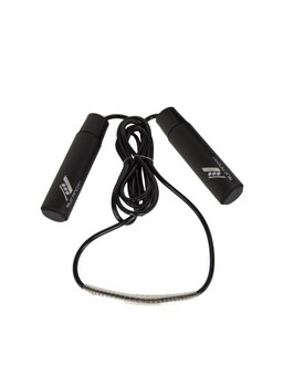 VIJAČA SA TEGOVIMA JUMP ROPE WEIGHTED BLACK