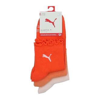Ženske čarape Puma Women Ruffle Quarter 3P