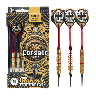 PIKADO STRELICE HARROWS CORSAIR 18G RED SOFTDART