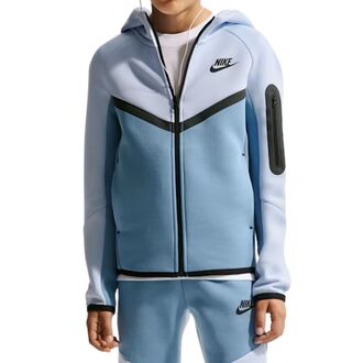 Dečiji duks sa zipom i kapuljačom Nike B nsw tch flc fz - pd