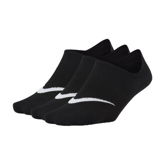 UNISEX ČARAPE NIKE U NK EVERYDAY PLUS LTWT FOOTIE 3PR - 144