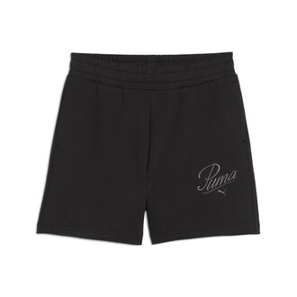 Ženski šorc PUMA ESS SCRIPT High-Waist Shorts 5