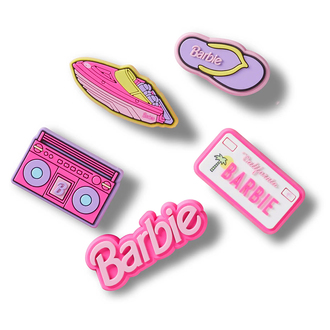 Set bedževa Crocs Barbie retro 5 pck