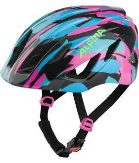 ALPINA Kaciga PICO FLASH neon blue pink 50/55