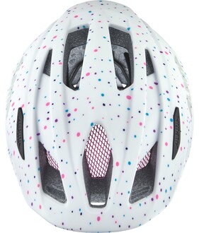 ALPINA Kaciga PICO FLASH white polka dots 50/55