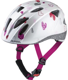 ALPINA Kaciga XIMO white hearts 49/54