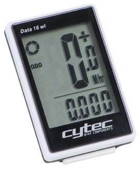 BRZINOMER ZA BICIKL CYTEC DATA 16 WIRELESS BLACK/WHITE