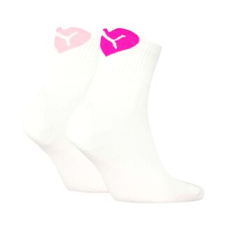Ženske čarape Puma Women heart logo short crew 2p
