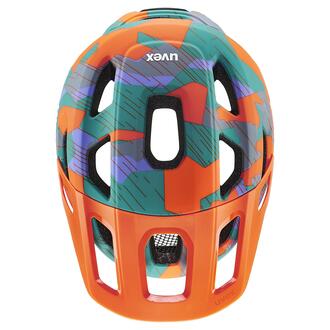 KACIGA UVEX REACT JR 52-56 09 PAPAYA CA