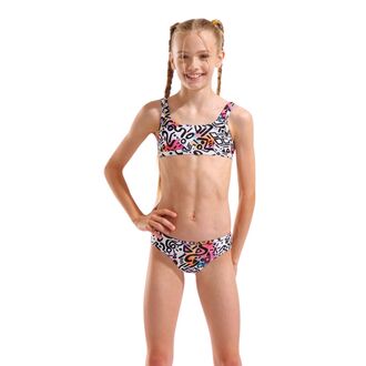 Dečiji kupaći Arena Water print bikini bralette