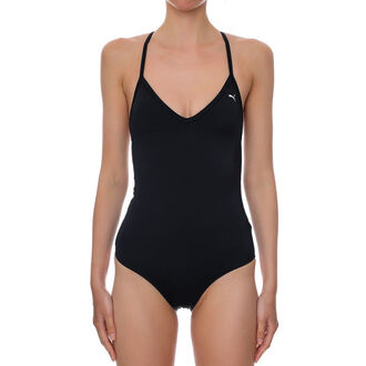 Ženski kupaći Puma Swim Women V-Neck