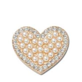 Unisex bedž CROCS Pearl Cluster Heart