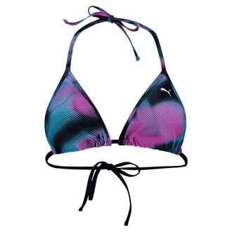 Ženski kupaći gornji deo Puma Swim women printed triangle top 1p