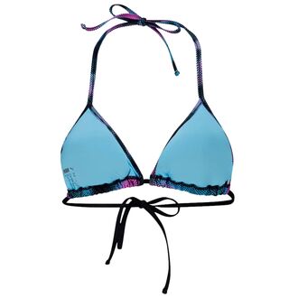 Ženski kupaći gornji deo Puma Swim women printed triangle top 1p