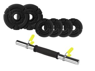 Set tegovi i šipka ENERGETICS PREMIUM SET 10KG
