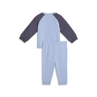 Dečiji set Puma Minicats ess raglan crew set fl inf