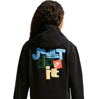 Dečiji duks sa kapuljačom Nike K nsw ls ft top club fam