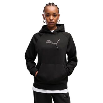 Ženski duks sa kapuljačom Puma Ess sequins standard hoodie fl