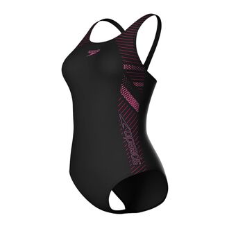 Ženski kupaći kostim Speedo Alv pnl lnbk af black/purple