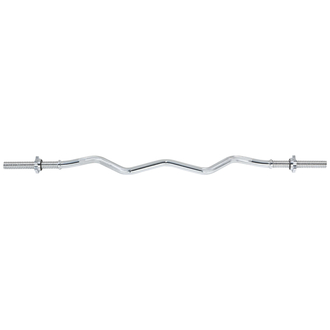 Šipka za tegove Energetics Curled bar 120cm screw 30mm
