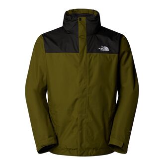 Muška jakna TNF M evolve ii triclimate jacket - eu forest olive/asphalt gr
