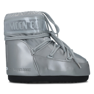 Ženske čizme Moon Boot Classic Low Glance Silver