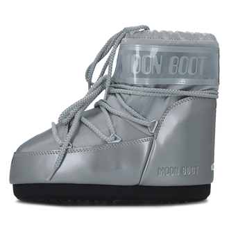 Ženske čizme Moon Boot Classic Low Glance Silver