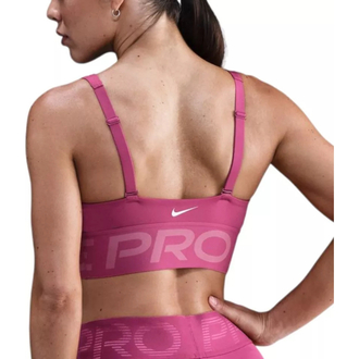 Ženski top za trening Nike W np indy plunge bra bold
