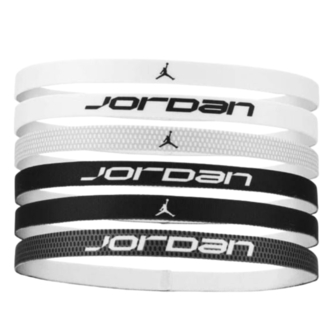 Unisex traka za glavu Nike Jordan elastic sport headbands 6 pk printed