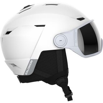 Ženska kaciga za skijanje Salomon Ski icon lt visor white