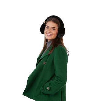 Ženski grejači za uši Barts Big fur earmuffs black one size0