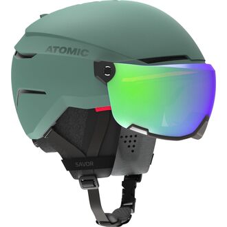 Muška kaciga za skijanje Atomic Savor visor stereo green