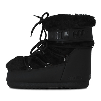 Ženske čizme Moon Boot Icon Low Faux Fur Black