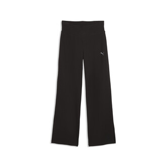 Ženska trenerka donji deo Puma Ess elevated high-waist straight leg pant