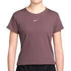 Ženska majica Nike W nsw rib tght ss tee