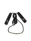 VIJAČA SA TEGOVIMA JUMP ROPE WEIGHTED BLACK