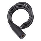 Brava spiralna sajla sa ključem Visitor 1200 mm. 8 mm golden key