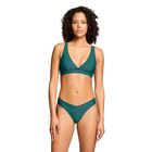 Ženski kupaći gornji deo Puma Swim women embossed v-neck plung