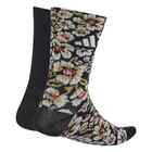 Unisex čarape adidas W farm 2pp multco/black/tacred/sttrb